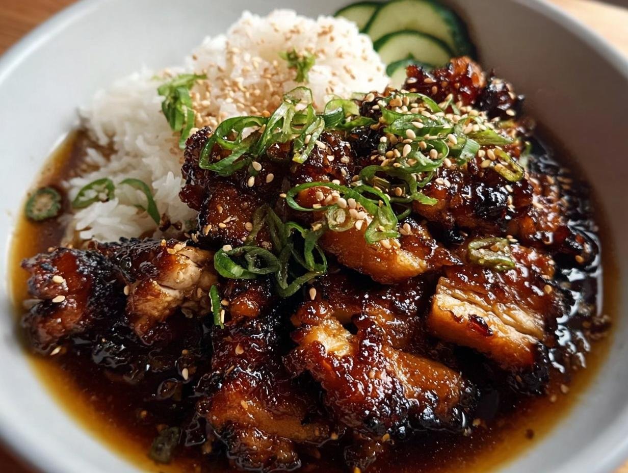 Caramelised Soy Chicken Garlic: 1 Simple Trick - Caramelised Soy Chicken Garlic - additional detail