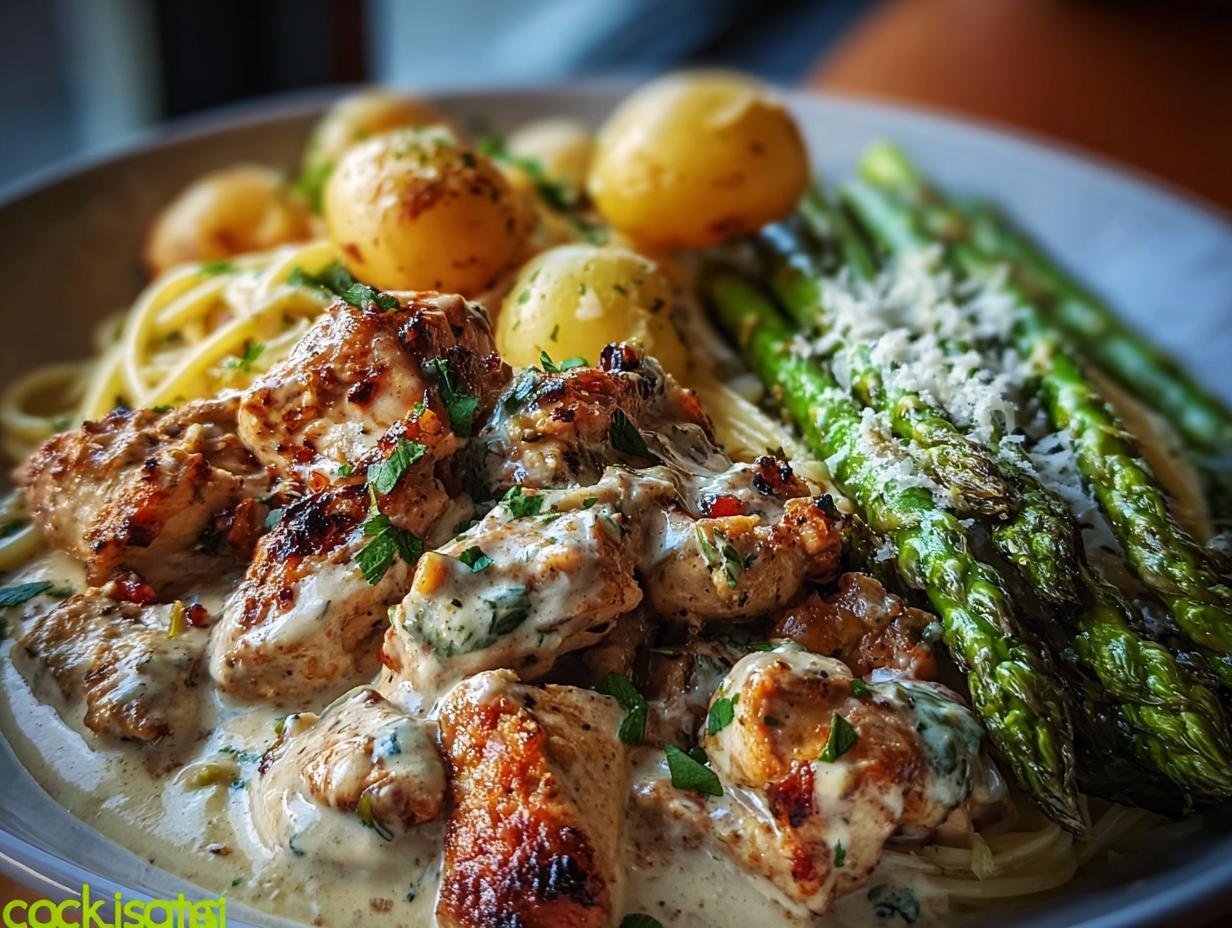 Greek Chili Chicken Alfredo: Amazing 45-Minute Meal - Greek Chili Chicken Alfredo - main visual representation