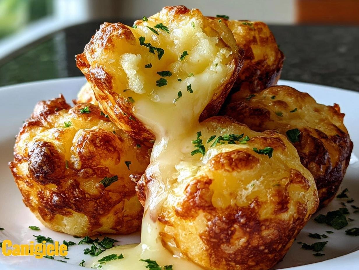 Mashed Potato Cheese Puffs