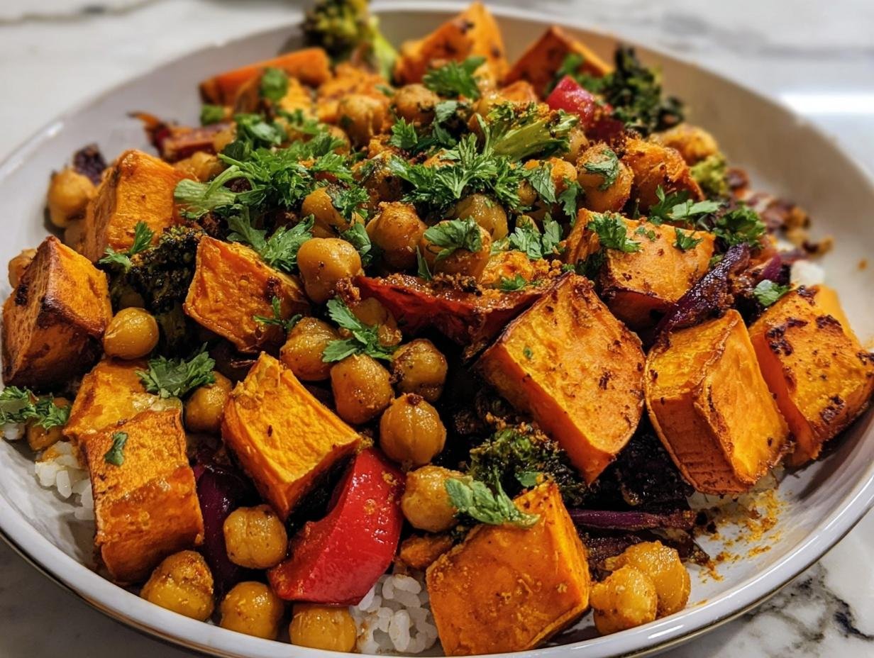 Smoky Sweet Potato Chickpea: 10 Mins Prep - Smoky Sweet Potato Chickpea - additional detail