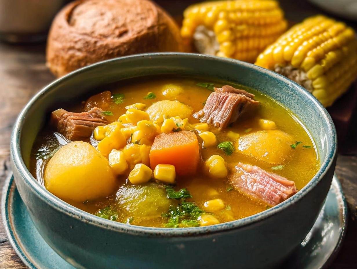 Ajiaco: Irresistible Colombian Mama's Recipe - Ajiaco - main visual representation