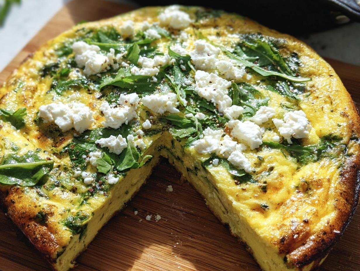 Arugula Frittata