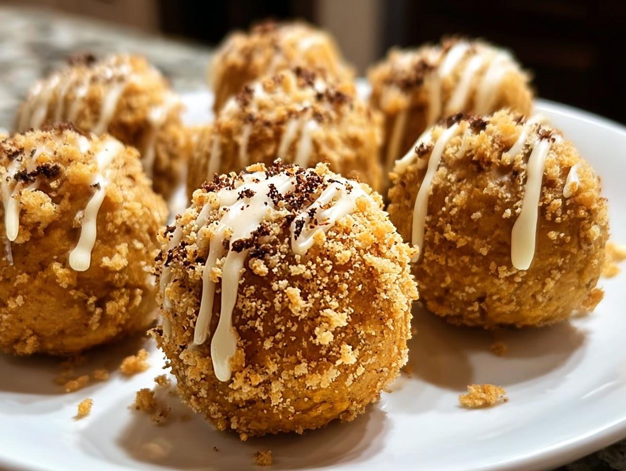 Bake Pumpkin Cheesecake Balls: 3 Simple Steps - Bake Pumpkin Cheesecake Balls - additional detail