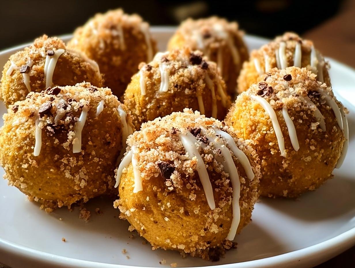 Bake Pumpkin Cheesecake Balls: 3 Simple Steps - Bake Pumpkin Cheesecake Balls - additional detail