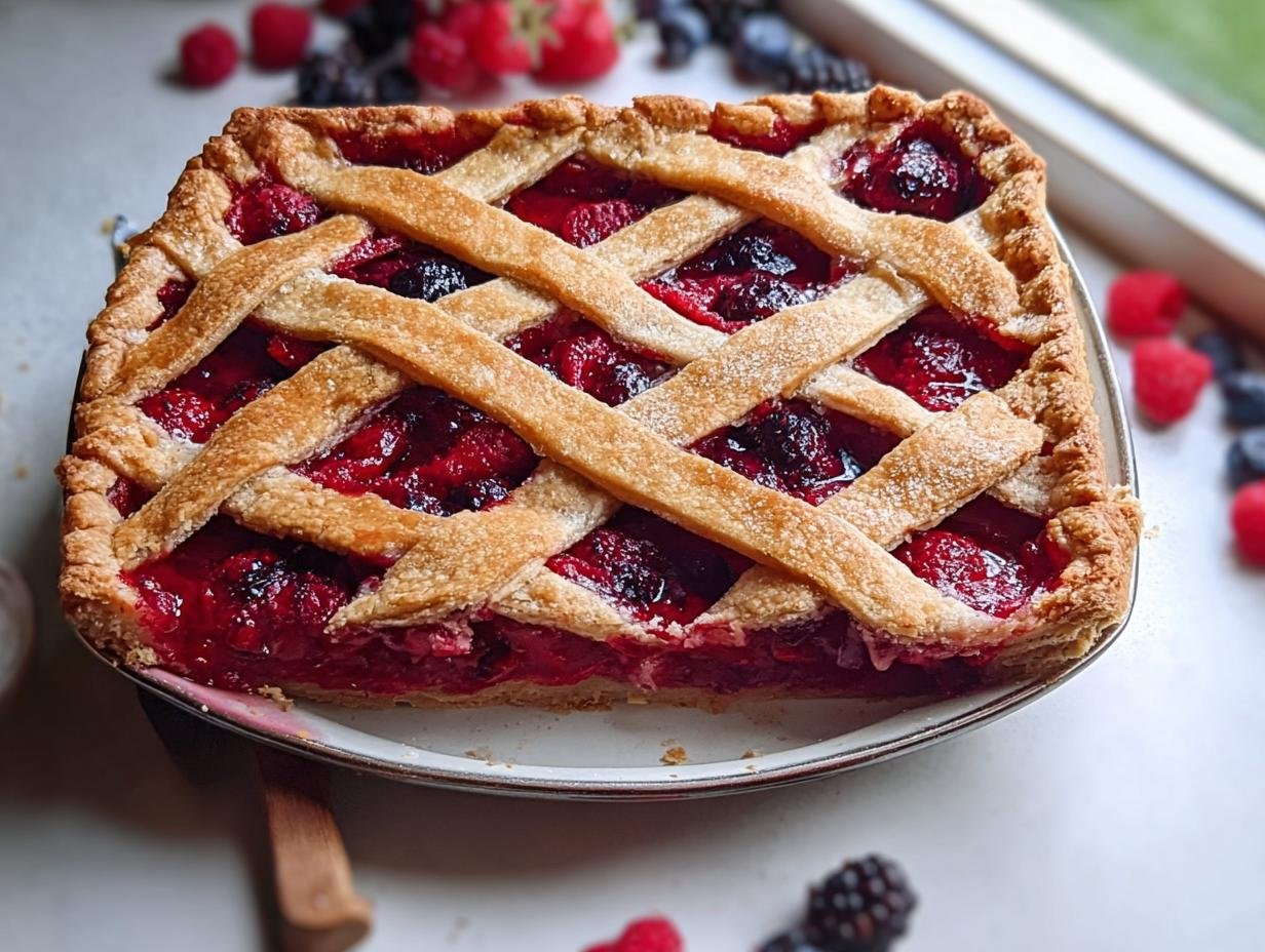 Berry Slab Pie