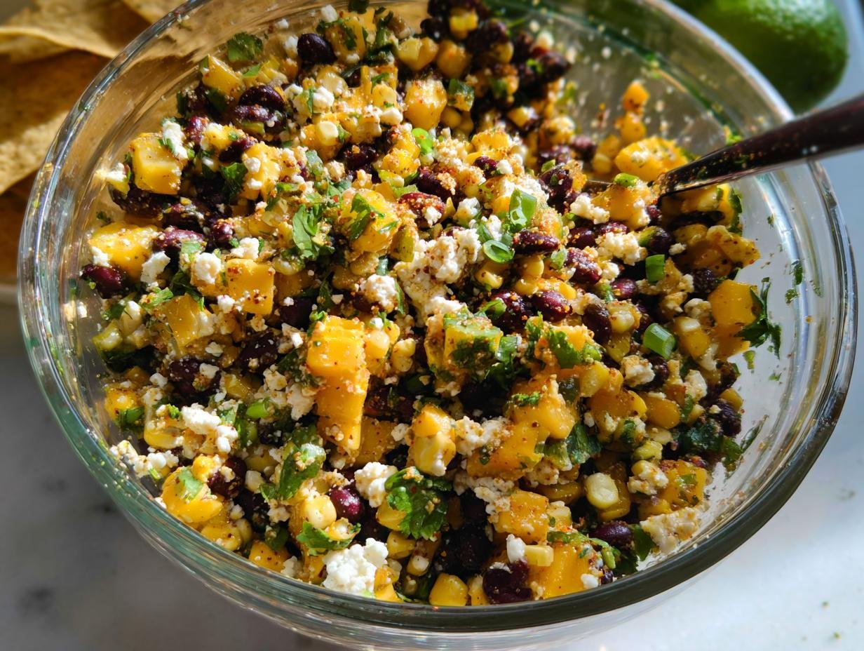Black Bean Corn Salsa: Amazing 45-Min Recipe - Black Bean Corn Salsa - additional detail