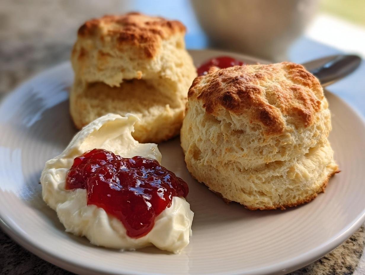 British Scones: 25 Min Tender Delight - British Scones - additional detail