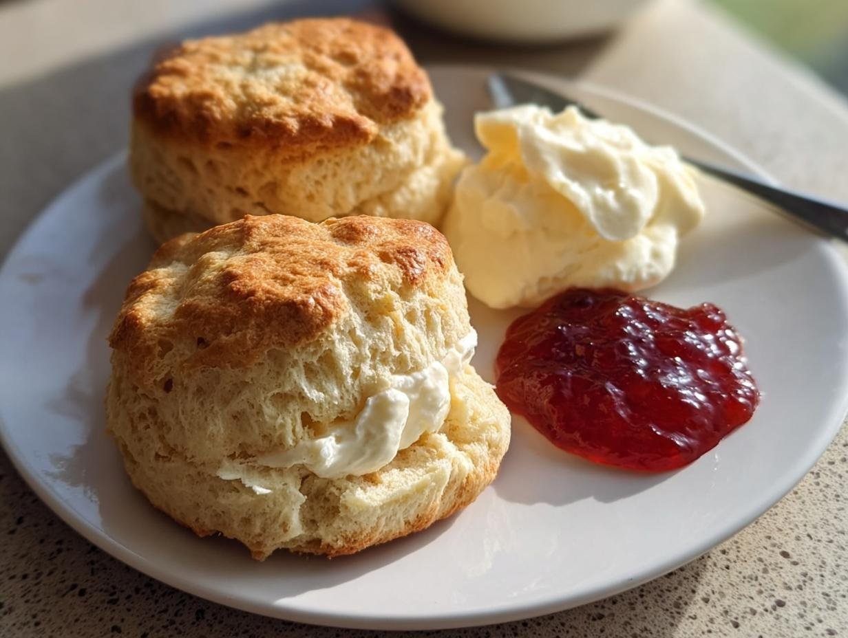 British Scones: 25 Min Tender Delight - British Scones - additional detail