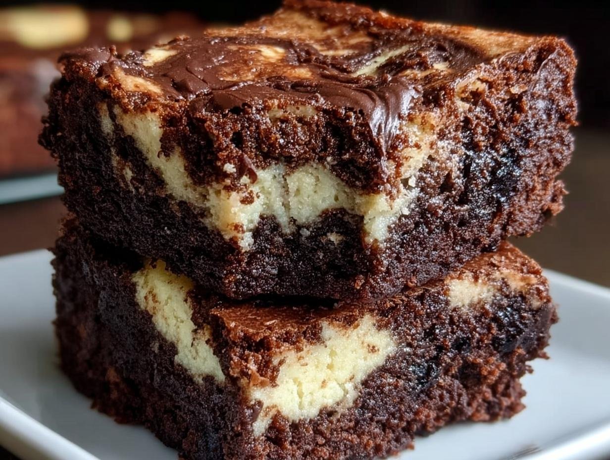 Cheesecake Brownies
