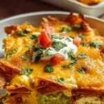 Cheesy Baked Chilaquiles