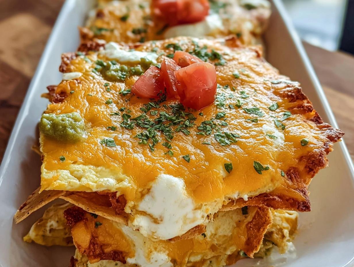 Cheesy Baked Chilaquiles: Amazing 15-Min Prep - Cheesy Baked Chilaquiles - additional detail