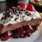 Chocolate Cherry Cream Pie