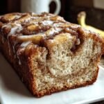 Cinnamon Roll Banana Bread