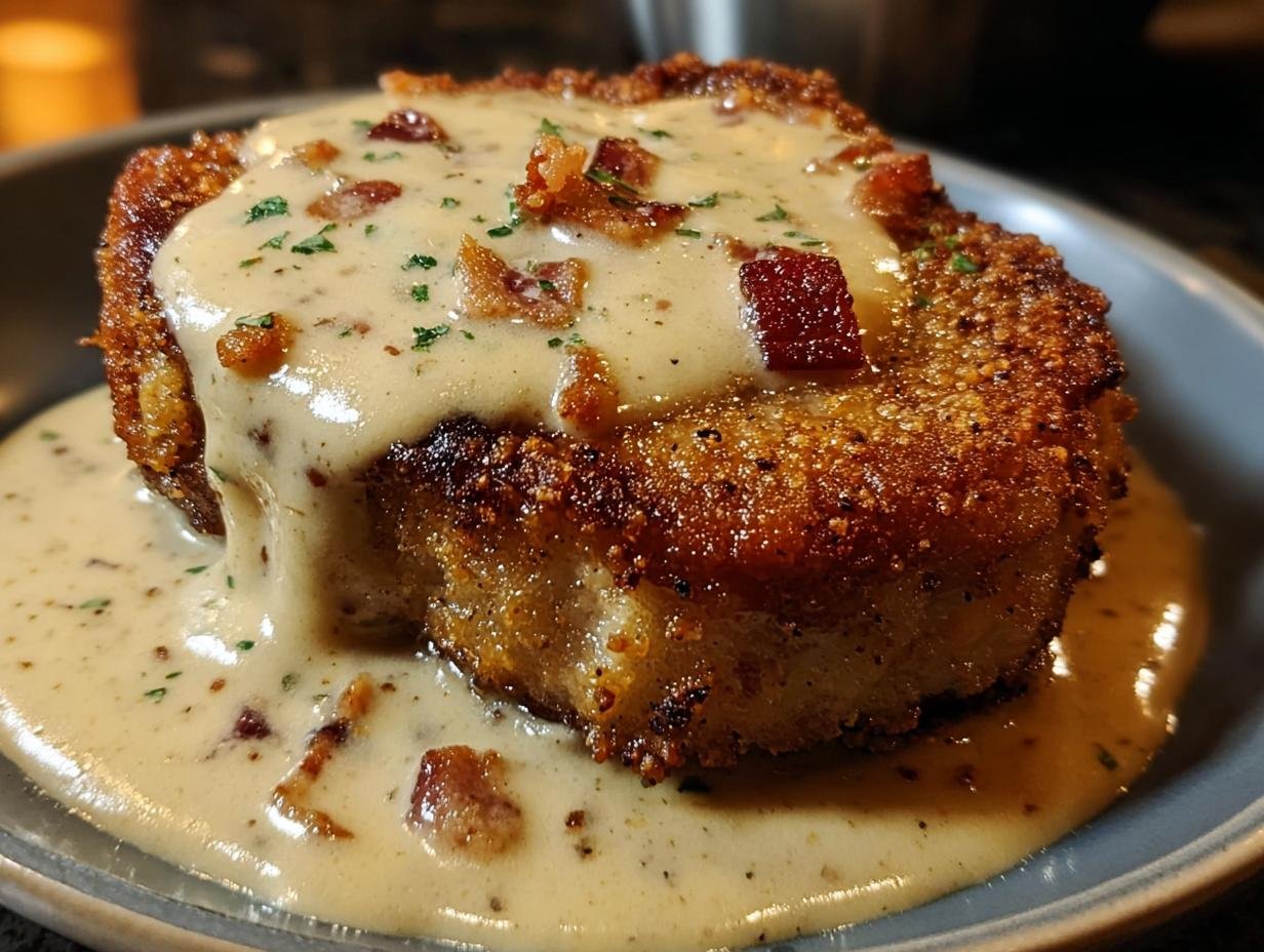 Country Fried Pork Bacon