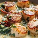 Creamy Tuscan Scallops