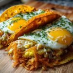 Crispy Potato Egg Cheese