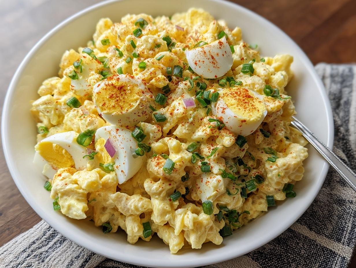 Eggcellent Pasta Delight Deviled