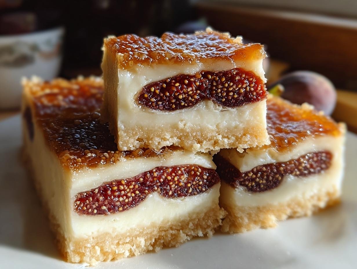 Fig Cream Cheese Bars: Divine 1-Hour Treat - Fig Cream Cheese Bars - additional detail