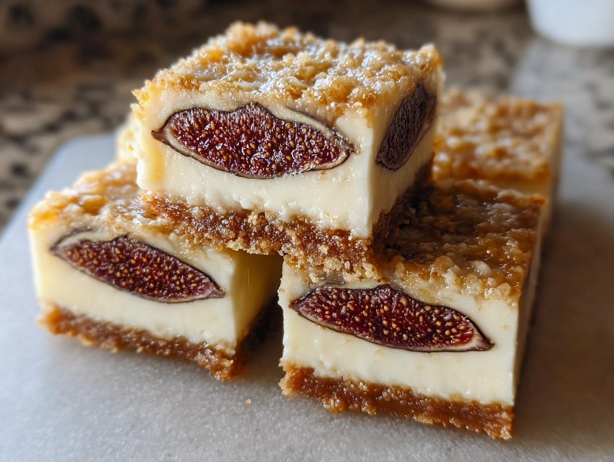 Fig Cream Cheese Bars: Divine 1-Hour Treat - Fig Cream Cheese Bars - additional detail