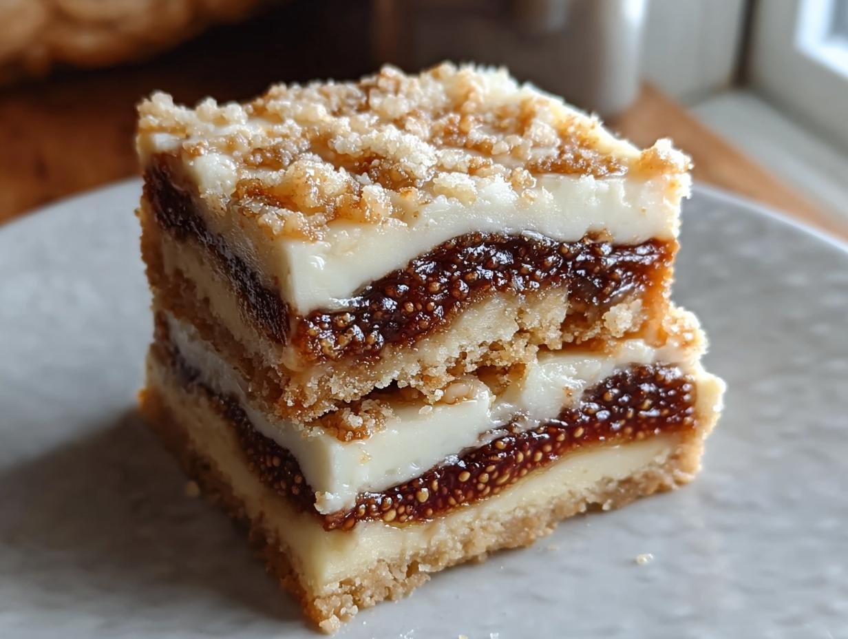 Fig Cream Cheese Bars