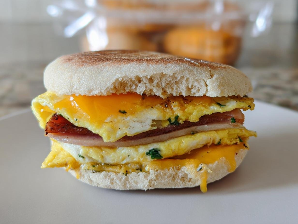 Perfect Freezer Breakfast Sandwiches: 12 Easy Make-Ahead - Freezer Breakfast Sandwiches - additional detail