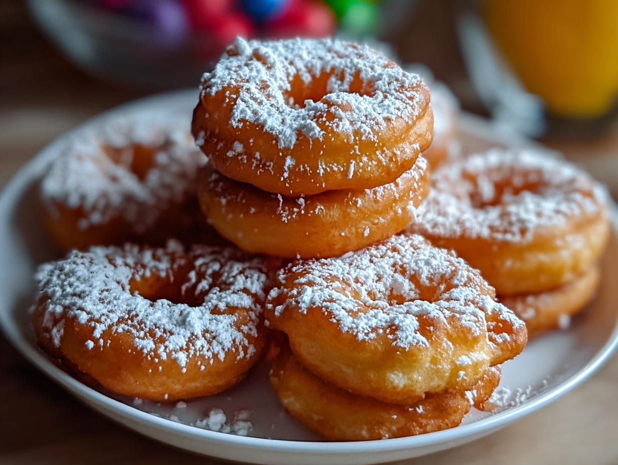 Funnel Cake Donuts: 1 Sweet Carnival Treat - Funnel Cake Donuts - additional detail
