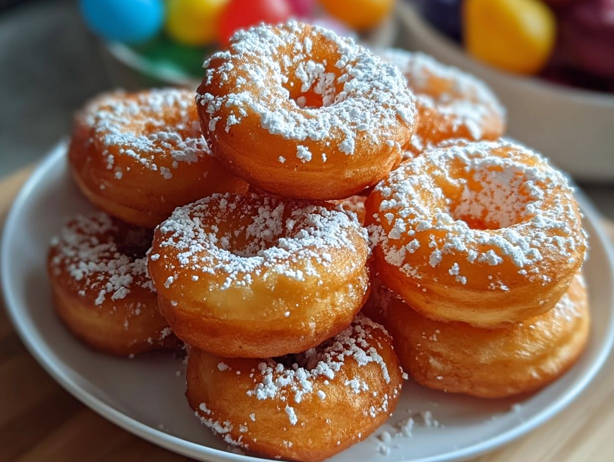 Funnel Cake Donuts: 1 Sweet Carnival Treat - Funnel Cake Donuts - additional detail