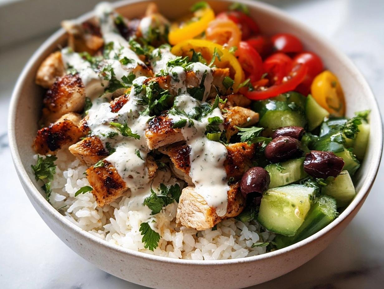 Greek Chicken Bowls Creamy: 1 Heavenly Meal - Greek Chicken Bowls Creamy - additional detail