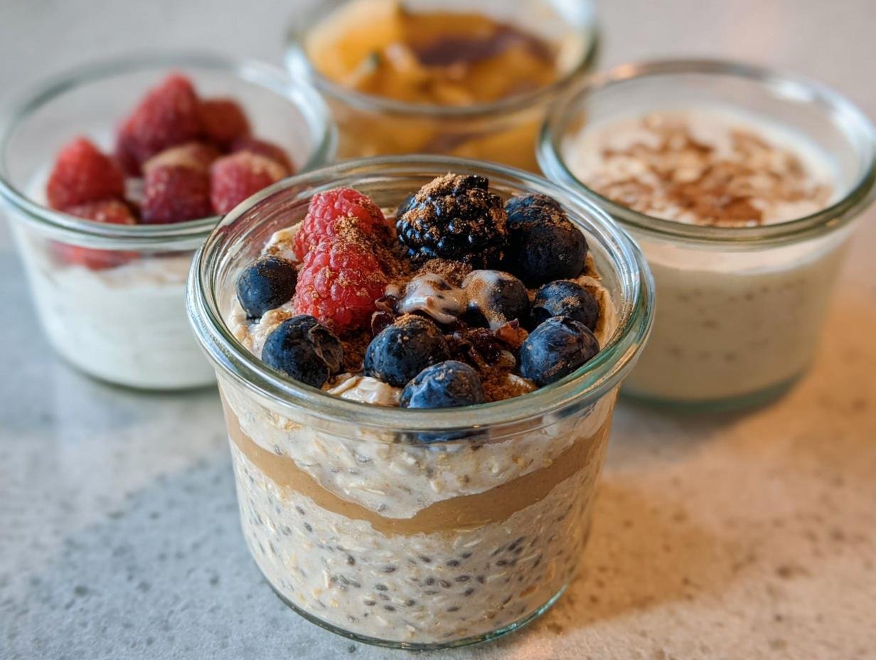 High Protein Overnight Oats: Amazing 25g Protein - High Protein Overnight Oats - additional detail