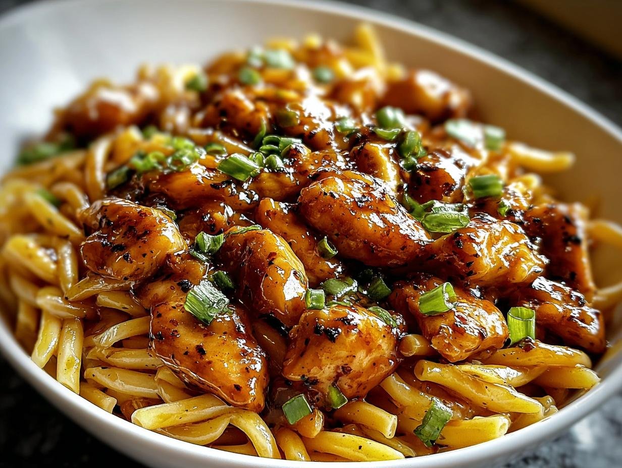 Honey Pepper Chicken Pasta: Amazing 30-Min Meal - Honey Pepper Chicken Pasta - additional detail