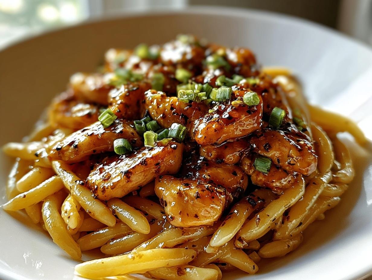 Honey Pepper Chicken Pasta