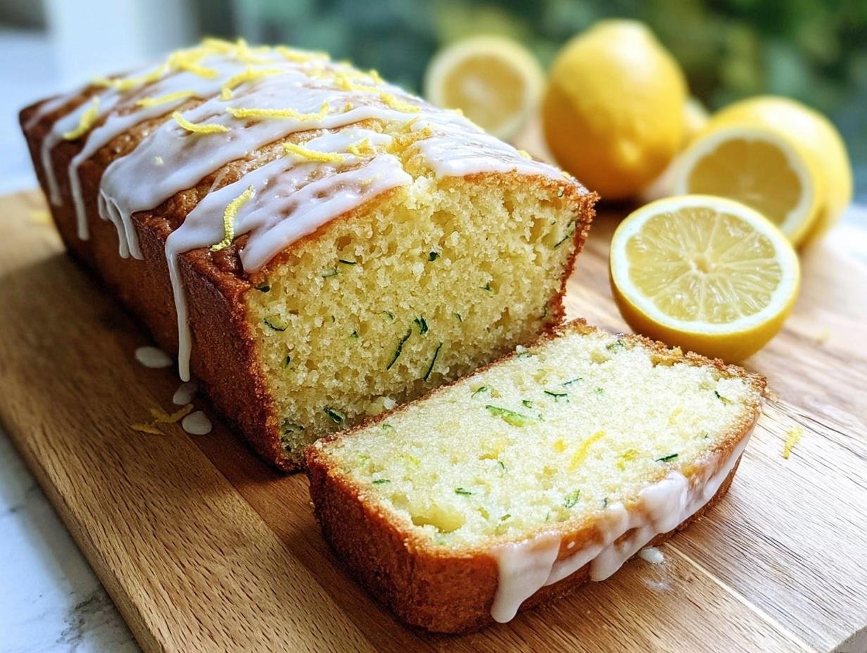 Zucchini Bread: Bright Lemon Flavor is Divine - Lemon Zucchini Bread Lemon - additional detail