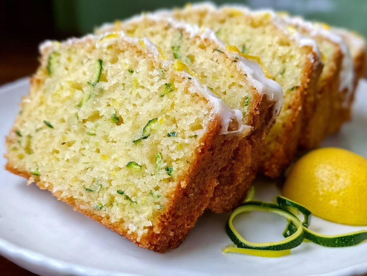 Amazing Lemon Zucchini Cake moist delight - Lemon Zucchini Cake - additional detail