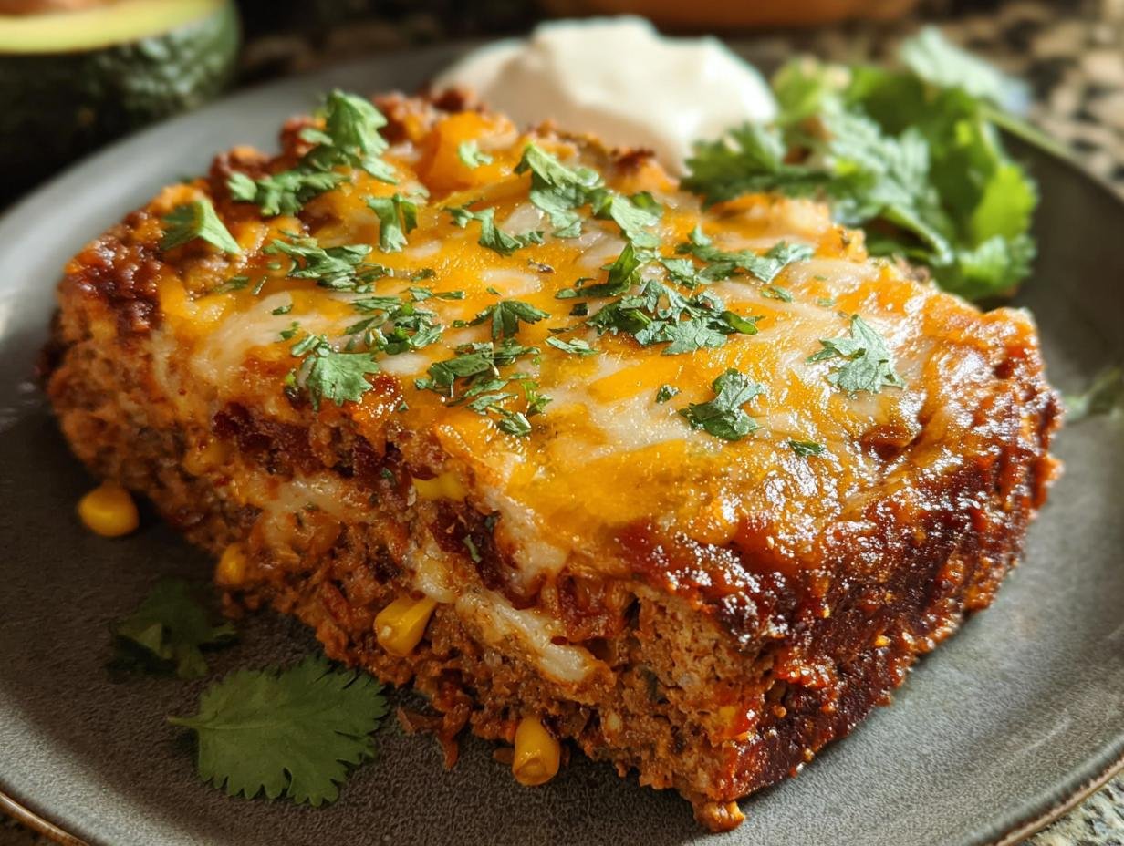 Mexican Taco Meatloaf: 1 Easy, Zesty Meal - Mexican Taco Meatloaf - main visual representation