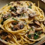 Mushroom Spaghetti
