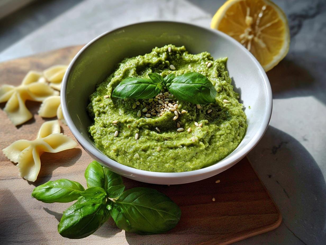 Nut Free Avocado Pesto