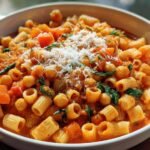 One Pot Pasta Chickpeas