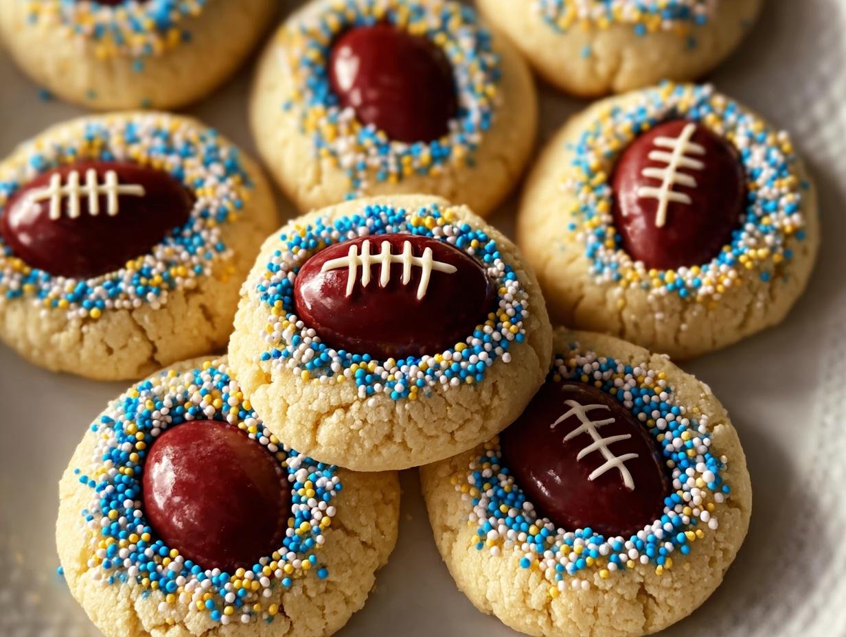 Shortbread Thumbprint Cookies