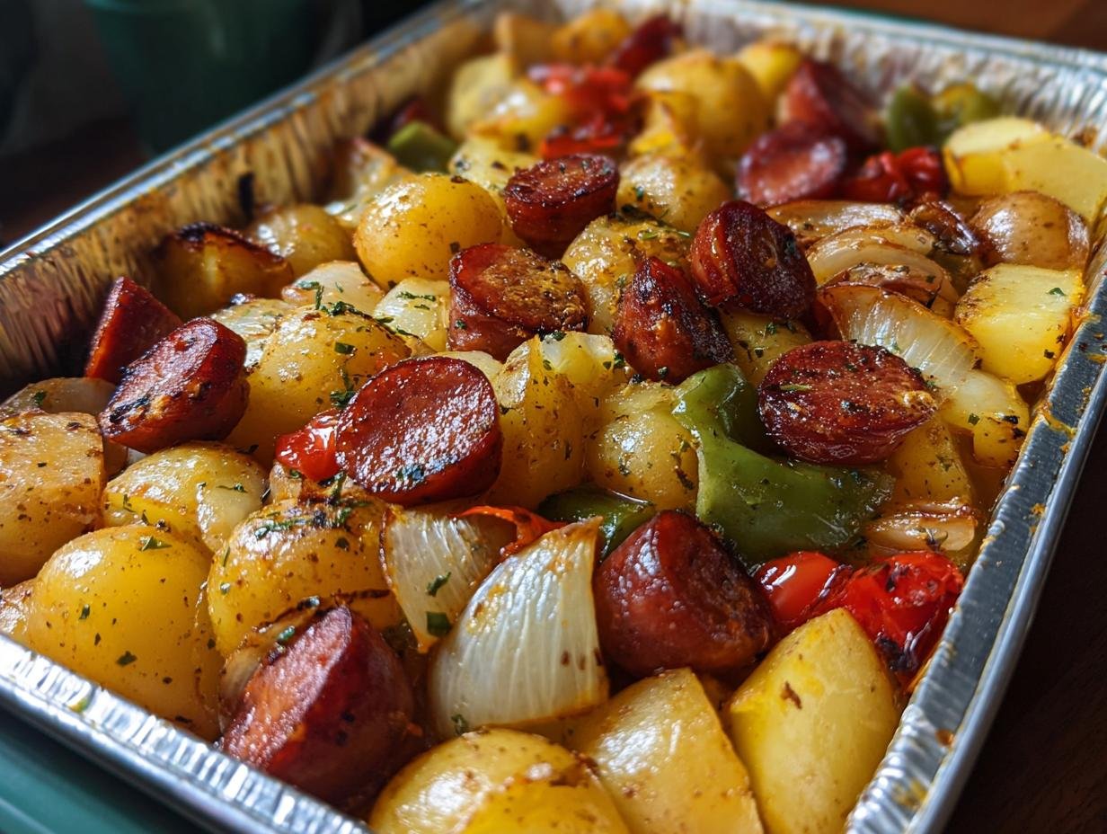 Smoked Sausage Potato Bake: Amazing 15-Min Prep - Smoked Sausage Potato Bake - additional detail