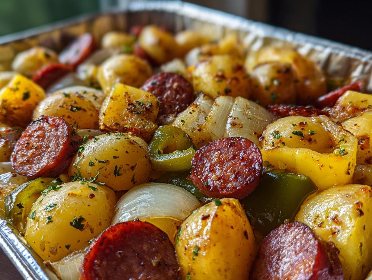 Smoked Sausage Potato Bake: Amazing 15-Min Prep - Smoked Sausage Potato Bake - additional detail