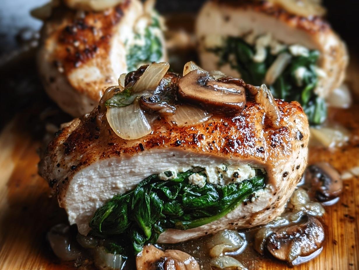 Spinach Stuffed Chicken Breast: Easy, Flavorful Dinner - Spinach Stuffed Chicken Breast - additional detail