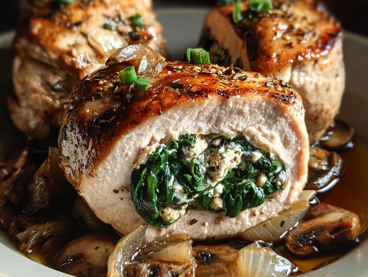 Spinach Stuffed Chicken Breast