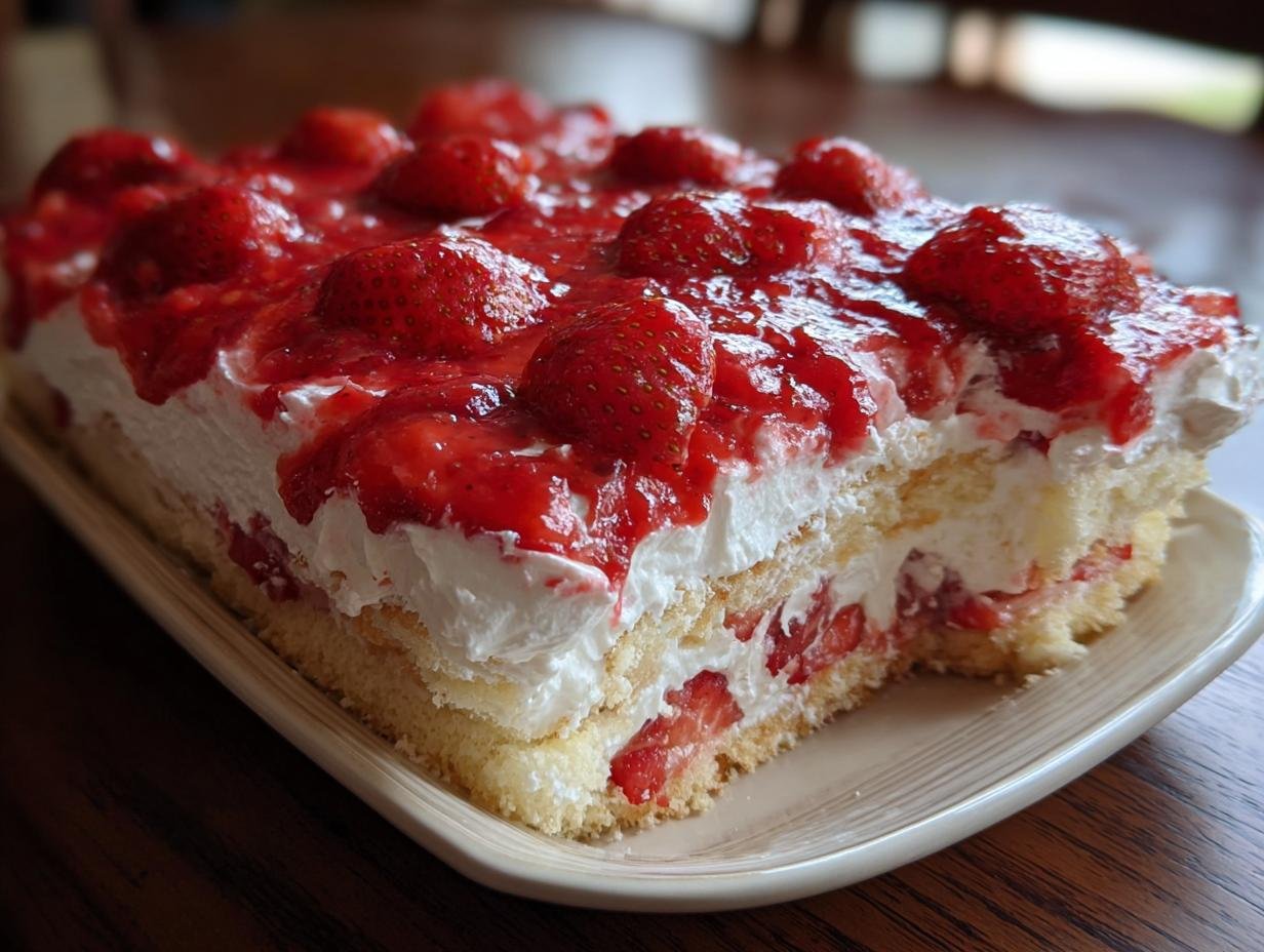 Strawberry Heaven: 1 Amazing Summer Dessert - Strawberry Heaven - additional detail