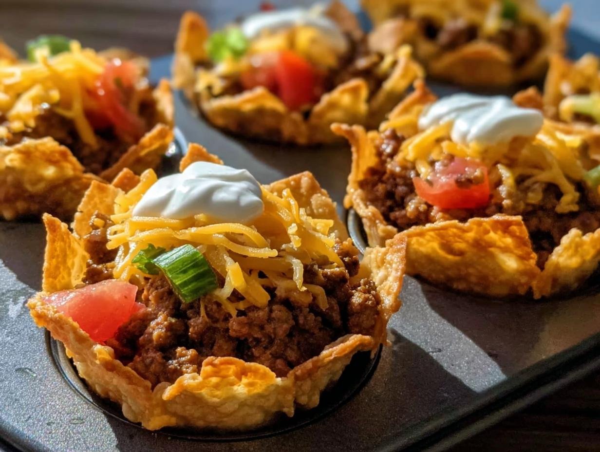 Perfect Taco Cupcakes: 10 Easy Steps - Taco Cupcakes - main visual representation