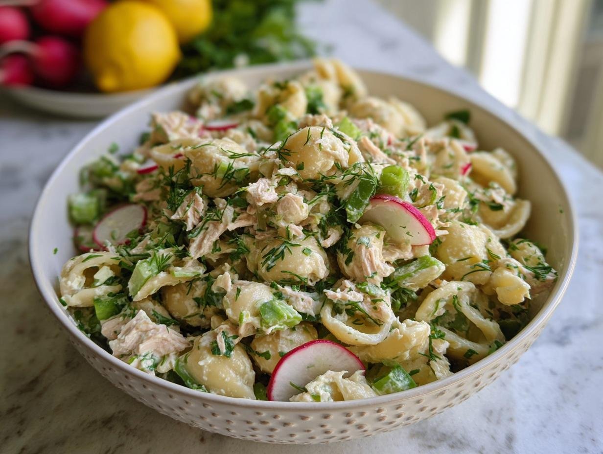 Tuna Pasta Salad Without