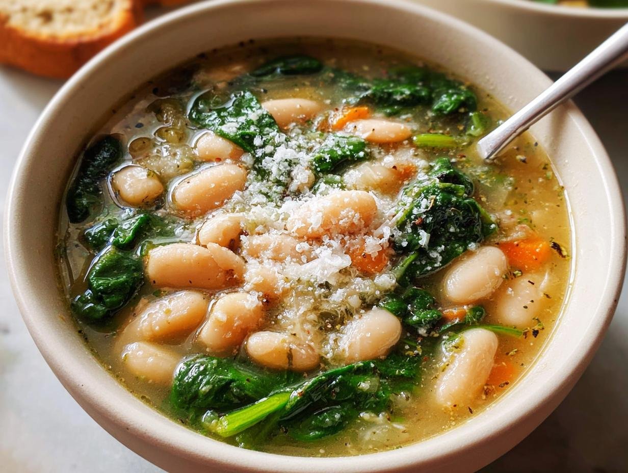 White Bean Soup: Comforting 40-Min Meal - White Bean Soup - additional detail