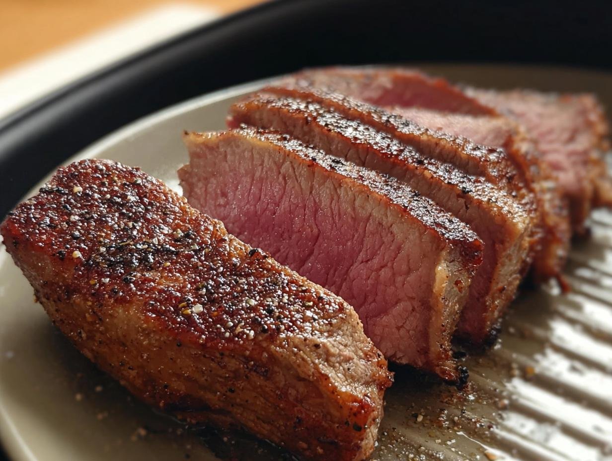 Air Fryer Strip Steak