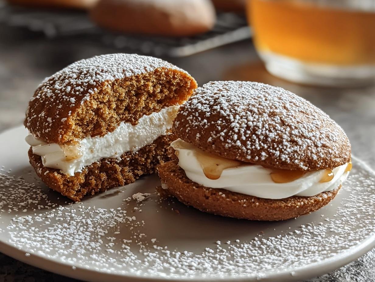 Apple Cider Whoopie Pies: 15 Min Delight - Apple Cider Whoopie Pie - additional detail