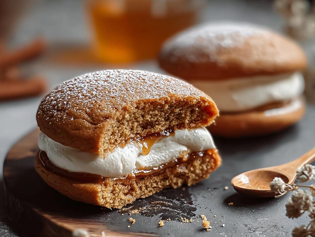 Apple Cider Whoopie Pies: 15 Min Delight - Apple Cider Whoopie Pie - additional detail