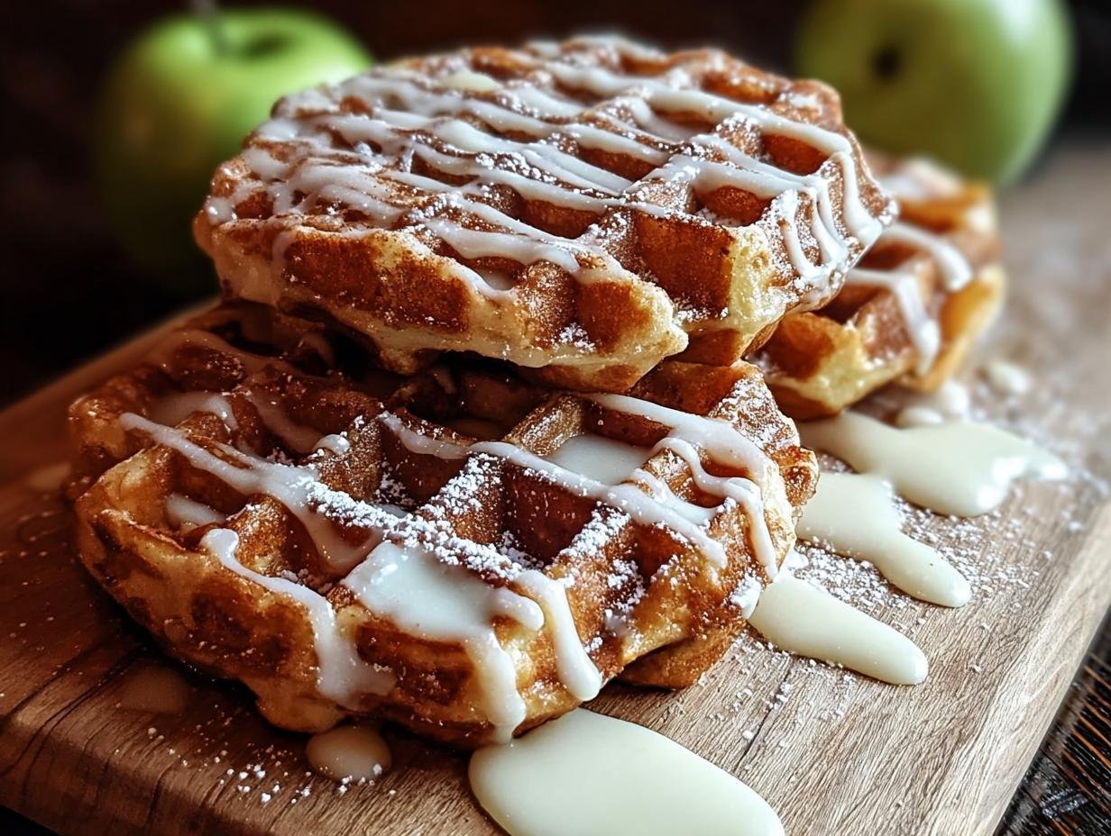 Warm Apple Fritter Waffle Donuts: 30-Min Magic - Apple Fritter Waffle Donuts - main visual representation